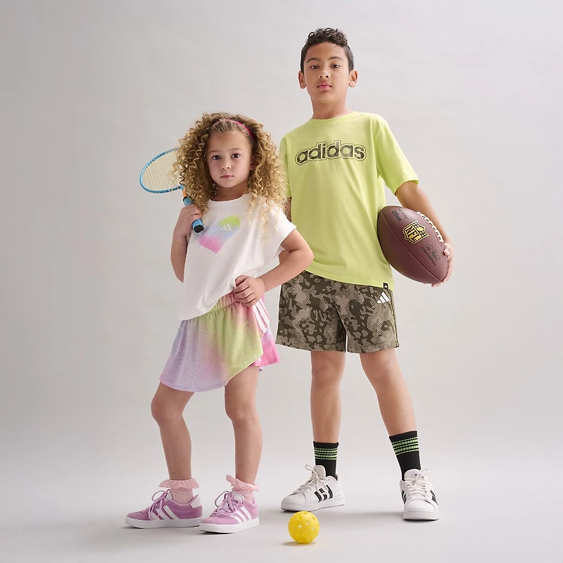 adidas Little Girls 2-pc. Skort Set