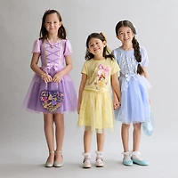 Disney Collection Little & Big Kid Girls 2-pc. Belle Princess Skirt Set
