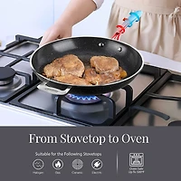 Granitestone 14 Inch Non-Stick 2-pc. Frying Pan