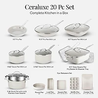 Granitestone 20-pc. Non-Stick Cookware Set