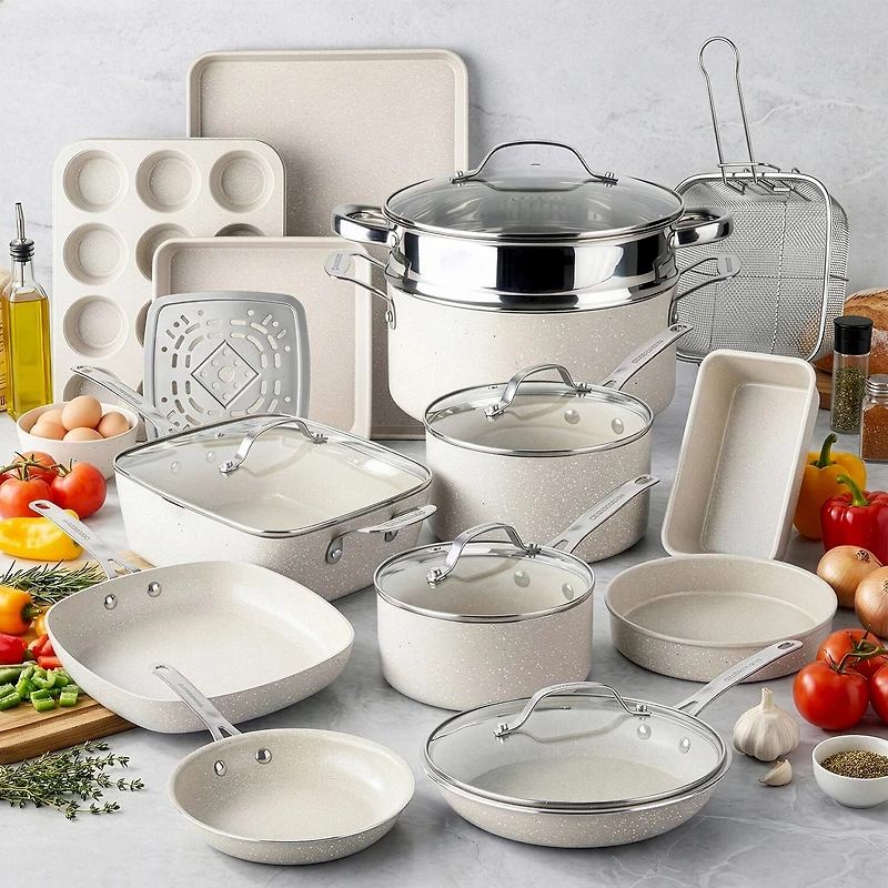 Granitestone 20-pc. Non-Stick Cookware Set