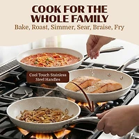 Granitestone Non-Stick 3-pc. Frying Pan
