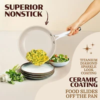 Granitestone Non-Stick 3-pc. Frying Pan