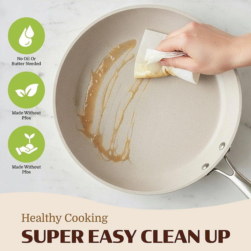 Granitestone Non-Stick 3-pc. Frying Pan