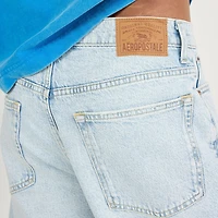 AEROPOSTALE Loose Fit Mens 9" Denim Short