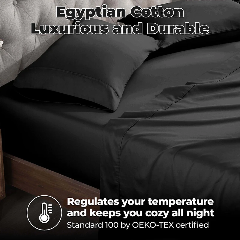 SUPERIOR® Egyptian Cotton Blend Durable Soft 400tc Pillowcase