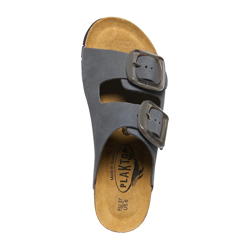 PLAKTON® Cruise Womens Adjustable Strap Footbed Sandals