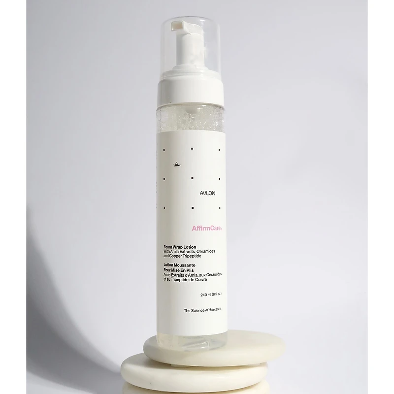 Affirm Styleright Foam Wrap Hair Lotion 8 oz.