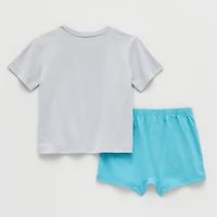 Okie Dokie Baby Boys 2-pc. Short Set