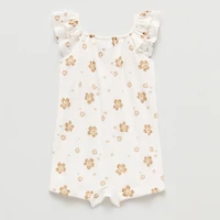 Okie Dokie Baby Girls Short Sleeve Romper