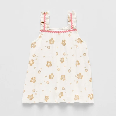 Okie Dokie Toddler & Little Girls Square Neck Sleeveless Tank Top