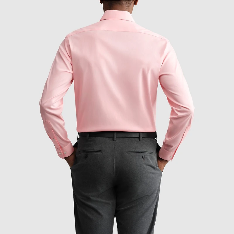 Van Heusen Ultra Flex Mens Slim Fit Stretch Fabric Wrinkle Free Long Sleeve Dress Shirt