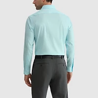 Van Heusen Ultra Flex Mens Slim Fit Stretch Fabric Wrinkle Free Long Sleeve Dress Shirt