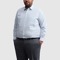 Van Heusen Ultra Flex Big and Tall Mens Regular Fit Stretch Fabric Wrinkle Free Long Sleeve Dress Shirt