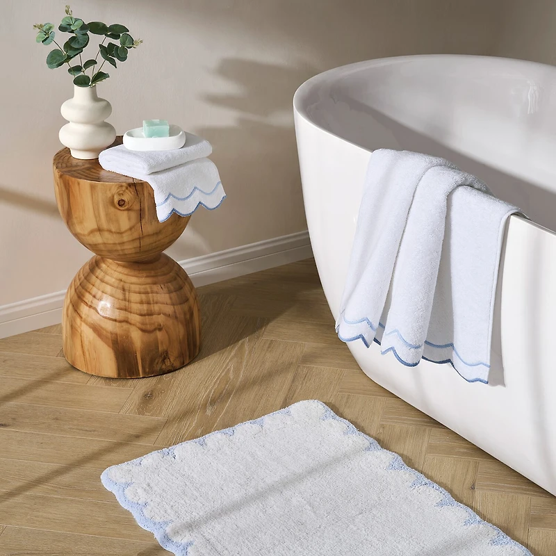 Peri Home Scallop 4-pc. Bath Towel Set