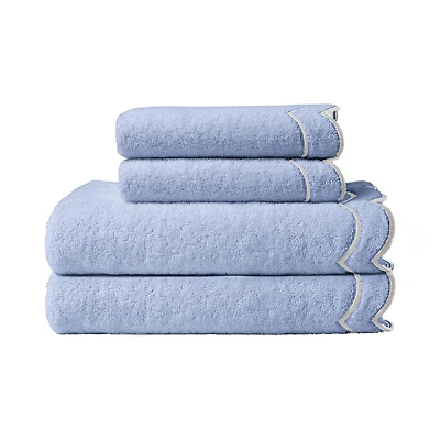 Peri Home Scallop 4-pc. Bath Towel Set