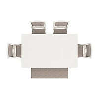 Signature Design by Ashley Eddyberg Dining Table and 4 Chairs and Bench