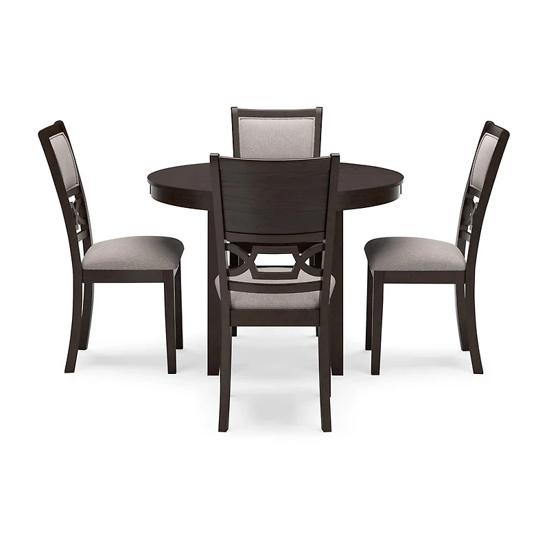 Signature Design by Ashley Eastlang Dining Table and 4 Chairs