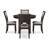 Signature Design by Ashley Eastlang Dining Table and 4 Chairs