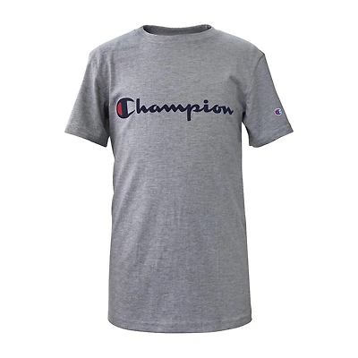 Champion Big Kid Boys Crew Neck Short Sleeve Regular Fit Graphic T-Shirt