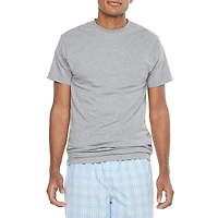Stafford Dry + Cool Breathable Mesh Mens 4 Pack Short Sleeve Crew Neck Moisture Wicking T-Shirt Tall