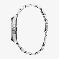 Citizen Peyten Mens Silver Tone Stainless Steel Bracelet Watch Bm7530-50x