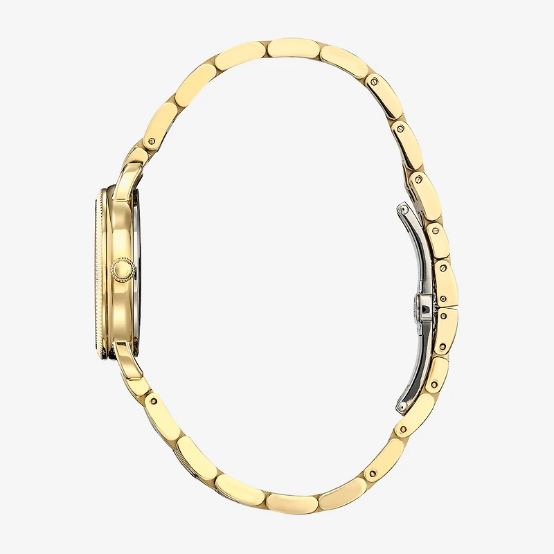 Citizen Dress/Classic Womens Gold Tone Stainless Steel Bracelet Watch Em1052-51a
