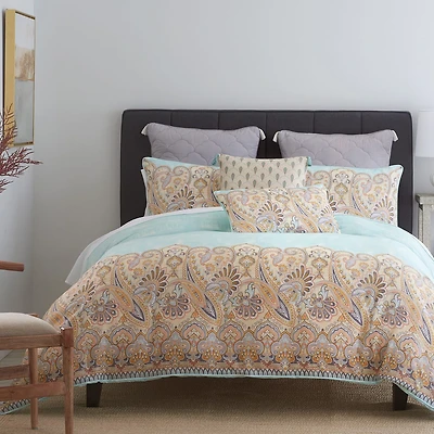 Heirlooms Of India Puri 3-pc. Floral Midweight Reversible Comforter Set