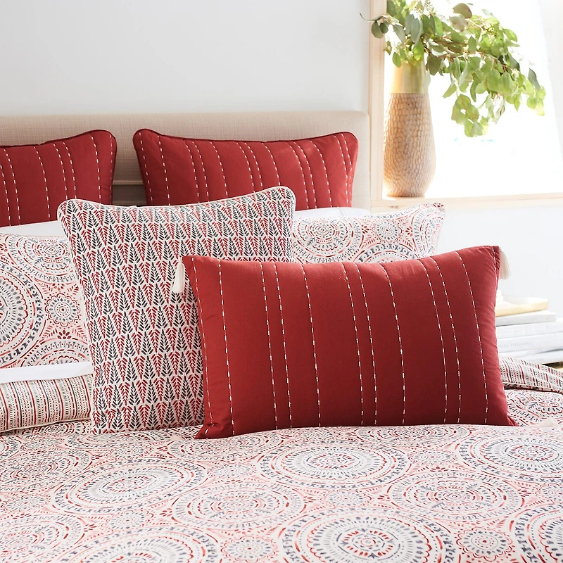 Heirlooms Of India Lodi 3-pc. Floral Midweight REVERSIBLE Comforter Set