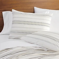 Simply Put Percale 3-pc. Cotton 100% Duvet Cover Set