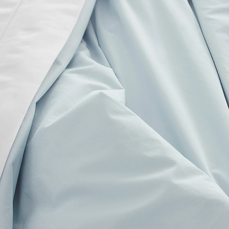 Simply Put Percale 3-pc. 100% Cotton Duvet Cover Set
