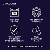 Circulon A1 Series 12" Glass Lid