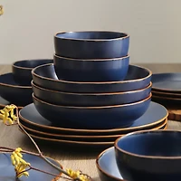 Stone + Lain Brasa 16-pc. Stoneware Dinnerware Set