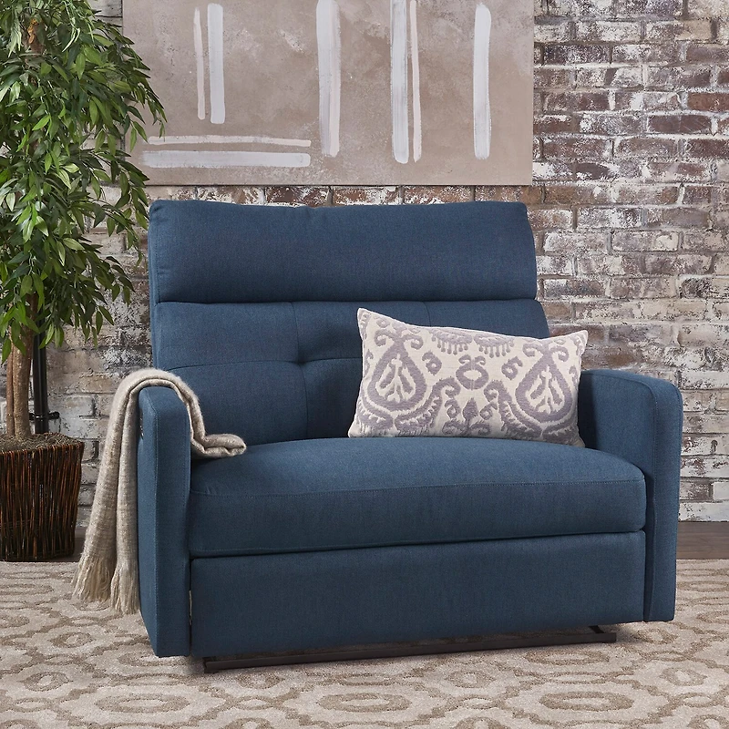 Halima Upholstery Track-Arm Loveseat
