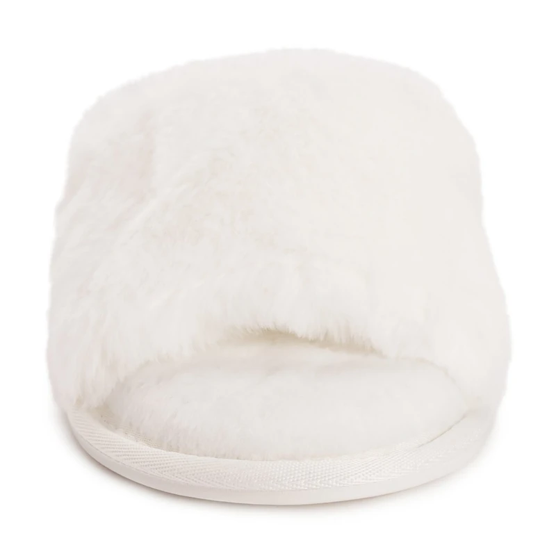 Muk Luks Sariah Slide Womens Memory Foam Slip-On Slippers