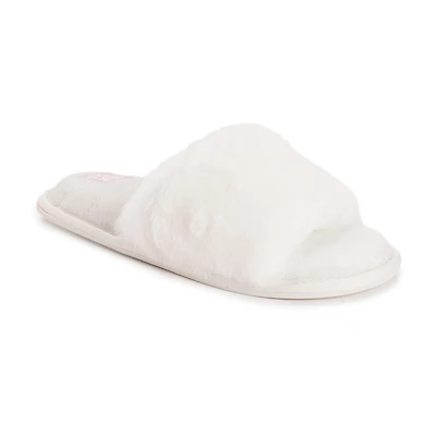 Muk Luks Sariah Slide Womens Memory Foam Slip-On Slippers