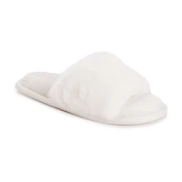 Muk Luks Sariah Slide Womens Memory Foam Slip-On Slippers