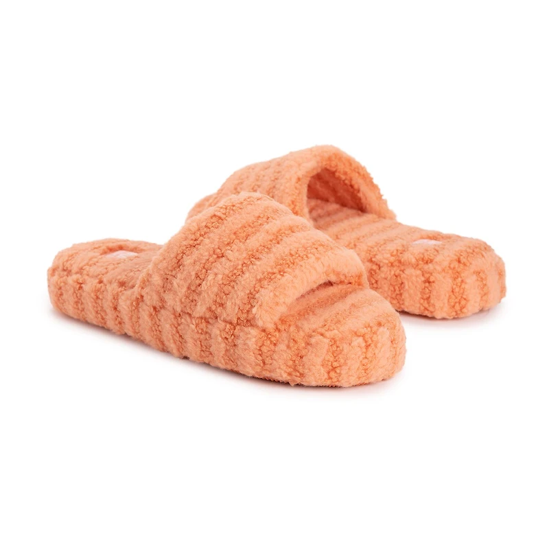 Muk Luks Orla Womens Memory Foam Slip-On Slippers