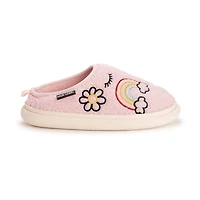 Muk Luks Luan Womens Memory Foam Clog Slippers