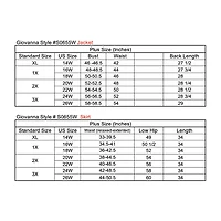Giovanna Signature 2-pc. Skirt Suit-Plus
