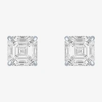 (E-F/Si1-Si2) 4 CT. T.W. Lab-Grown Diamond 14K Gold 7mm Asscher Stud Earrings
