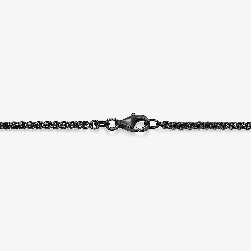 Mens 3 5/8 Ct. T.W. Cubic Zirconia Sterling Silver Round 22 Inch Pendant Necklace