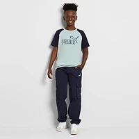 PUMA Big Kid Boys Crew Neck Short Sleeve Regular Fit Graphic T-Shirt