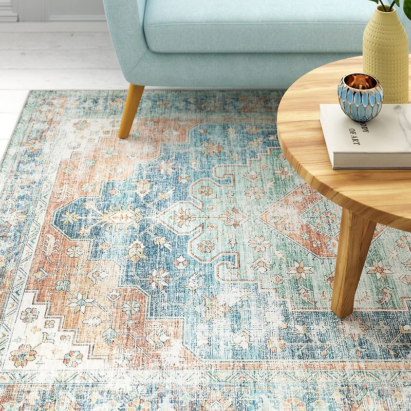 Covington Home Marcel Center Medallion Indoor Rectangular Area Rug