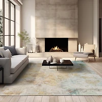 Covington Home Marcel Distressed Abstract Indoor Rectangular Area Rug