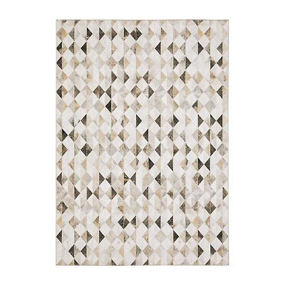 Covington Home Marcel Faux Hide Diamonds Indoor Rectangular Area Rug