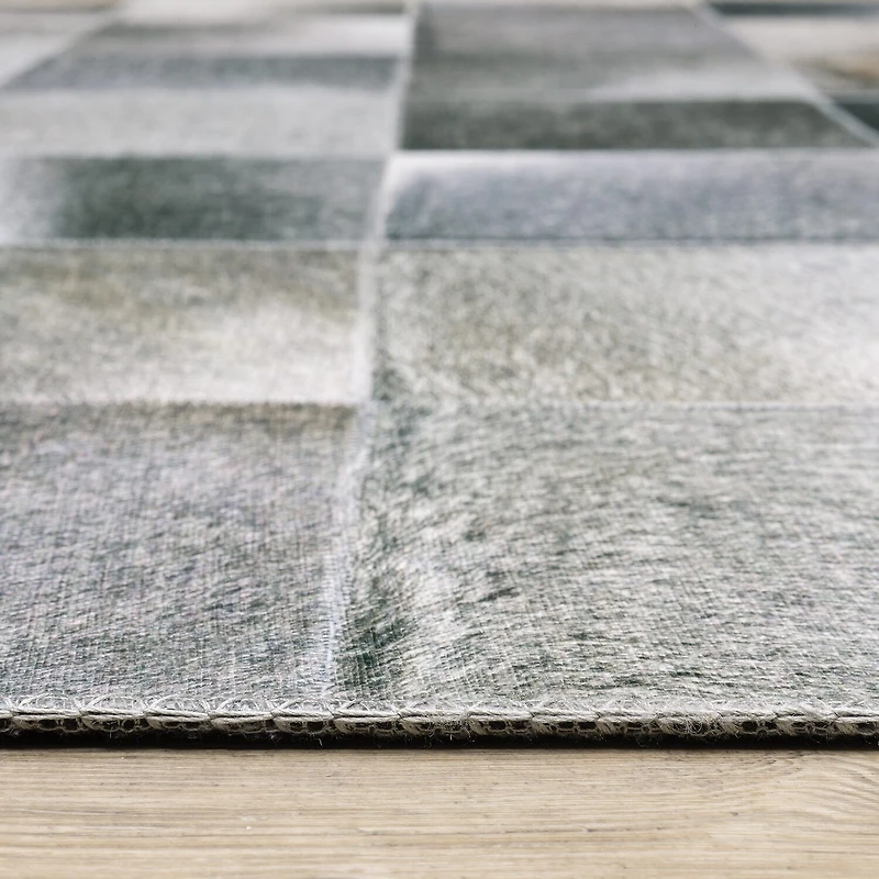 Covington Home Marcel Faux Hide Blocks Indoor Rectangular Area Rug