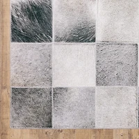 Covington Home Marcel Faux Hide Blocks Indoor Rectangular Area Rug