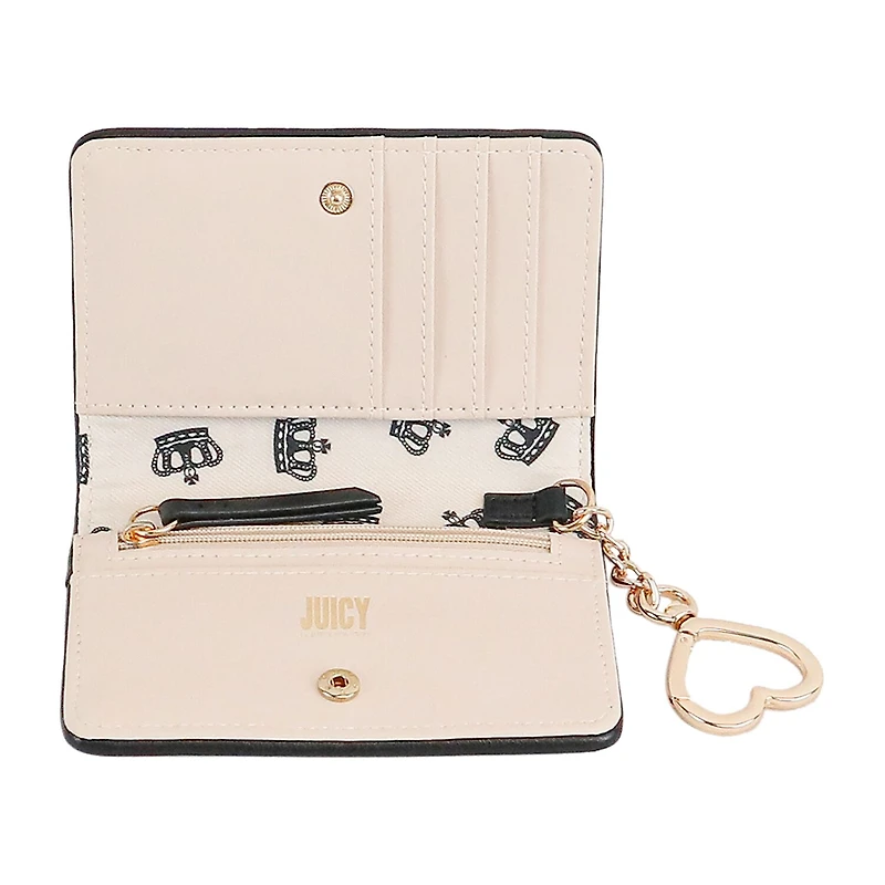 Juicy By Juicy Couture Womens Flip Fold Wallet