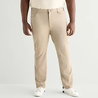 Stylus Mens Regular Fit Big and Tall Flat Front Pant